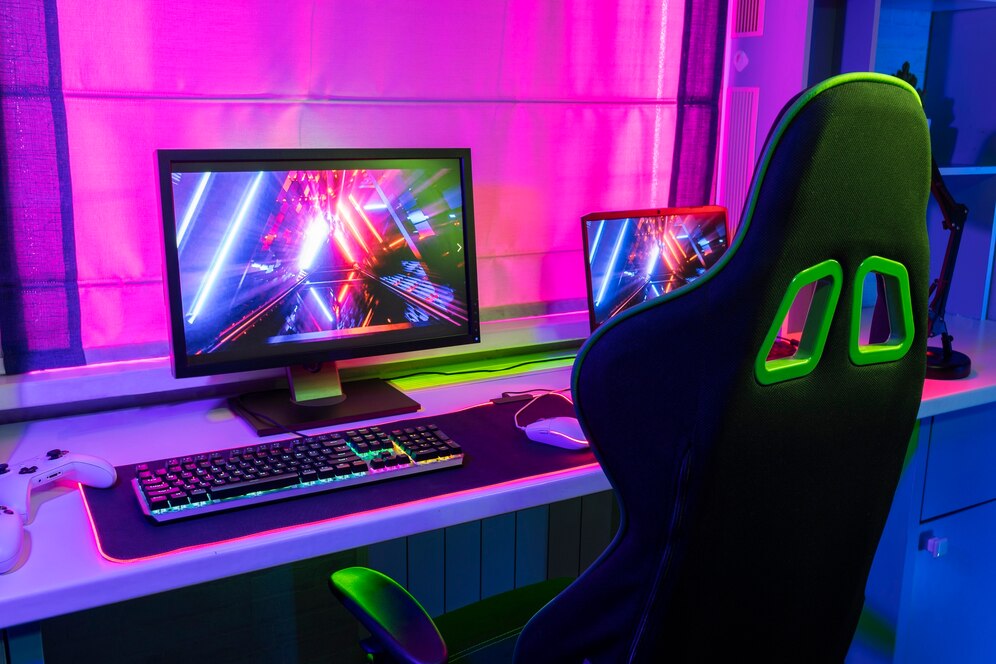 L-Shaped Gaming Desk